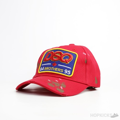 Dsquared2 64 Brothers 95 Camo Red Cap